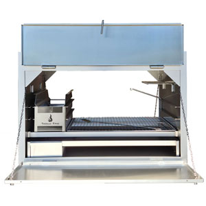 800mm De Luxe Double-sided Built-in braai